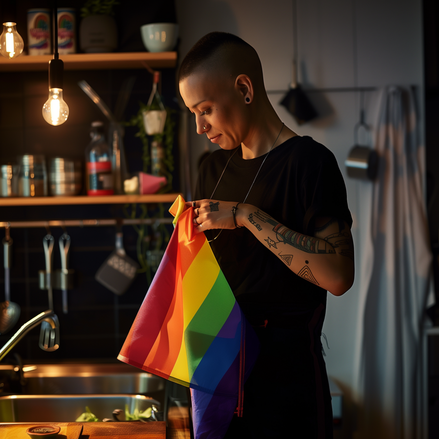 Rainbow Pride Flag Towel