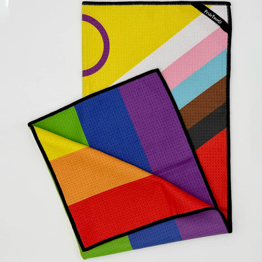 Intersex-Inclusive Progress Pride Flag Tea Towel