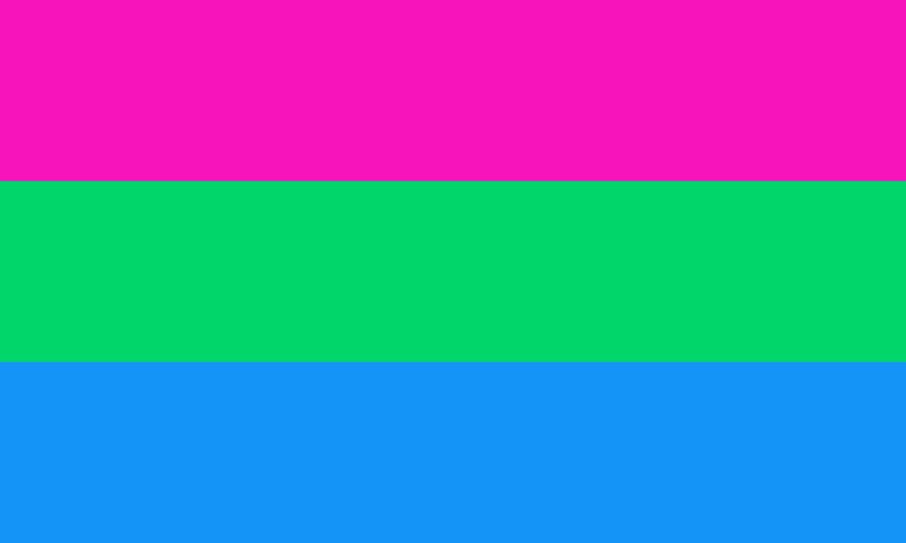 Polysexual flag tea towel